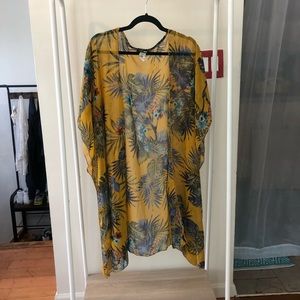 Open front kimono/cover up